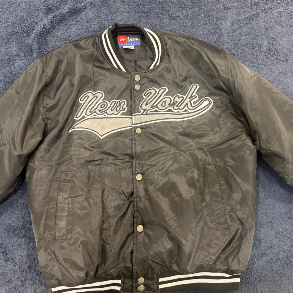 New York Black Bomber Jacket
